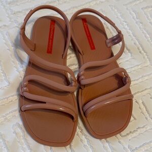 Ipanema Tan Strappy Sandals